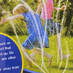 Colorful Jet Stream Spinning Water Wiggle Tubes Sprinkler Toy